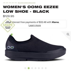 OOFOS OOMG EEZEE low shoe
